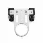 support airbrush stylos noir métal argenté plastique utilitaire fixations vis deux positions