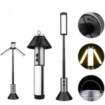 lampe multifonctionnelle portable led rechargeable usb annuel métallique moderne pratique campingurgence
