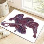 tapis dessin animé mandalorian antidérapant polyester noir blanc salon chambre coucher moderne illustratif
