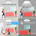 lampe led sensor mouvement blanc moderne surface echangement ampoule 220v 90v 260v