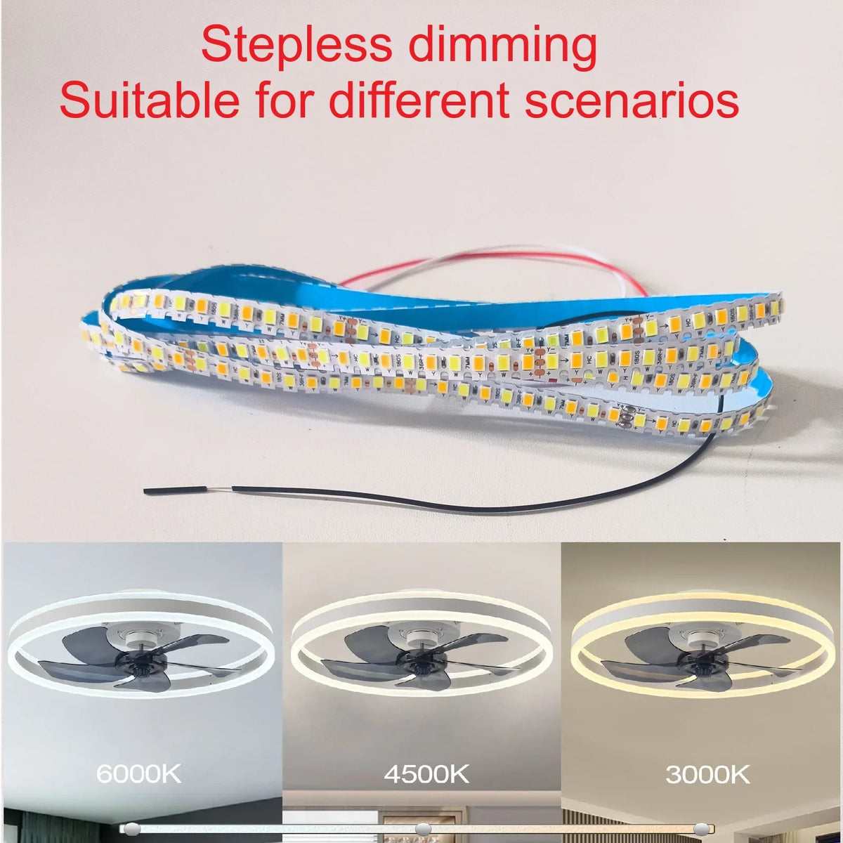 contrôleur ventilateur led télécommande ruban led 240ma blanc argenté moderne
