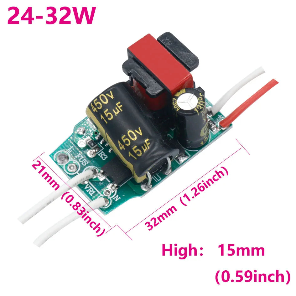 transformateur led non isolé 7w 9w 12w 12 18w 18 24w 24 32w tension