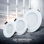 spots led blancs 3w 5w 7w 9w 12w 15w cold warm white modernes clips