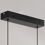 lampe suspendue moderne minimaliste noir câbles noirs salon chambre étude hall