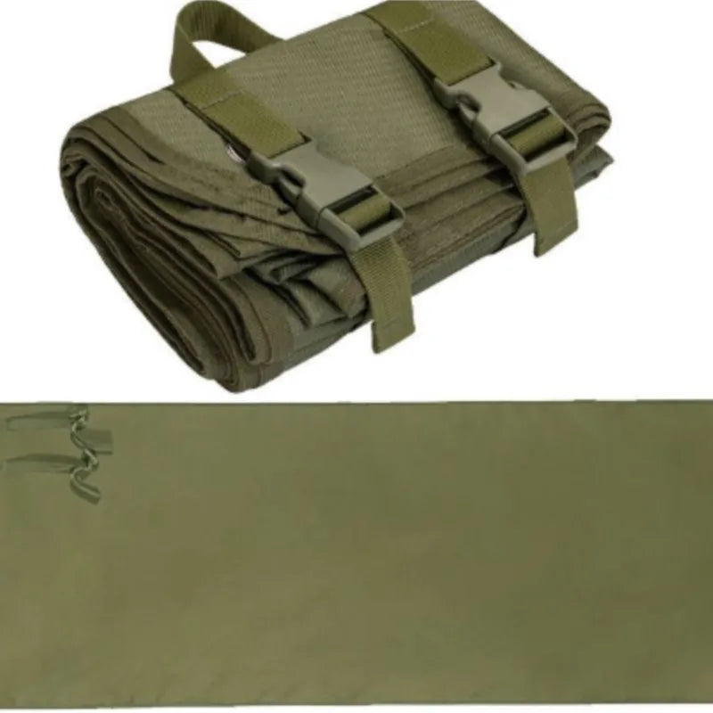 tapis pliable camouflage noir vert olive sable utilitaire militaire imperméableOutdoorTrainingAntidérapantPortableFoldingCamping