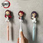 porte brosse dents porte serviette cartoon demon slayer salle bain accessoire enfant mignon personnages