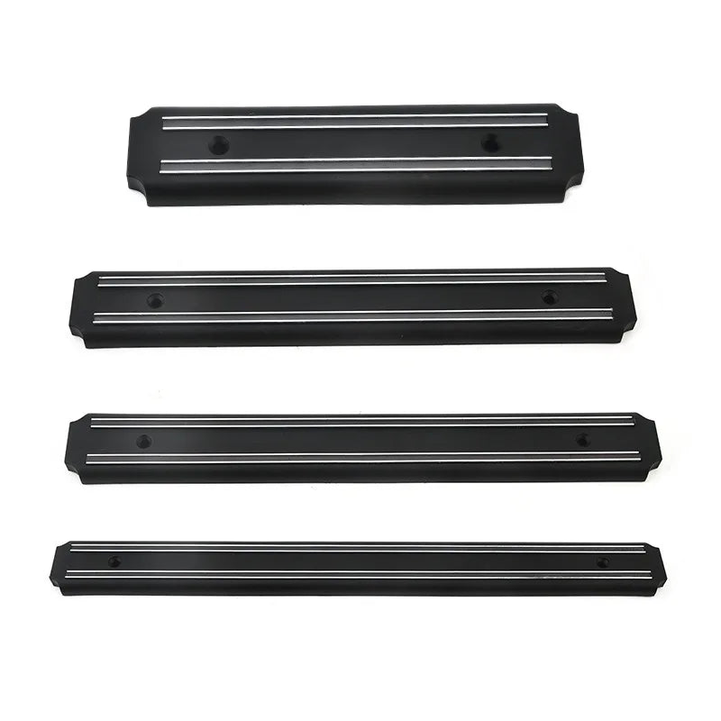 Détail du maintien magnétique solide pour couteaux de cuisine