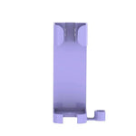 support mural moderne smartphone clips métal abs noir violet blanc
