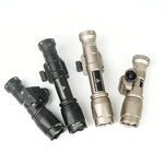 lampe torche led noire lumens 500 600 lumen militaire anti dérapant clip fixe batterie