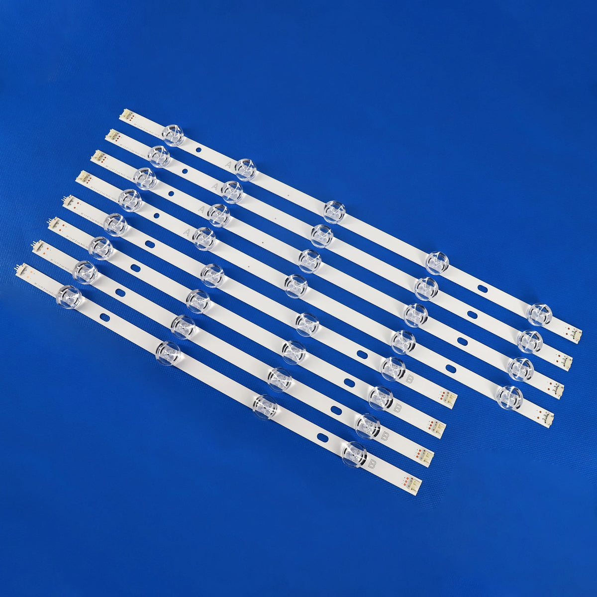 barres lumineuses led blanc industriel connecteurs technologie backlight écran fixations