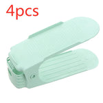 support chaussures réutilisable clips moderne noir gris rose bleu vert jaune violet ab