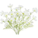 décoration intérieure moderne bouquet lys artificiel blanc 60cm vase minimaliste