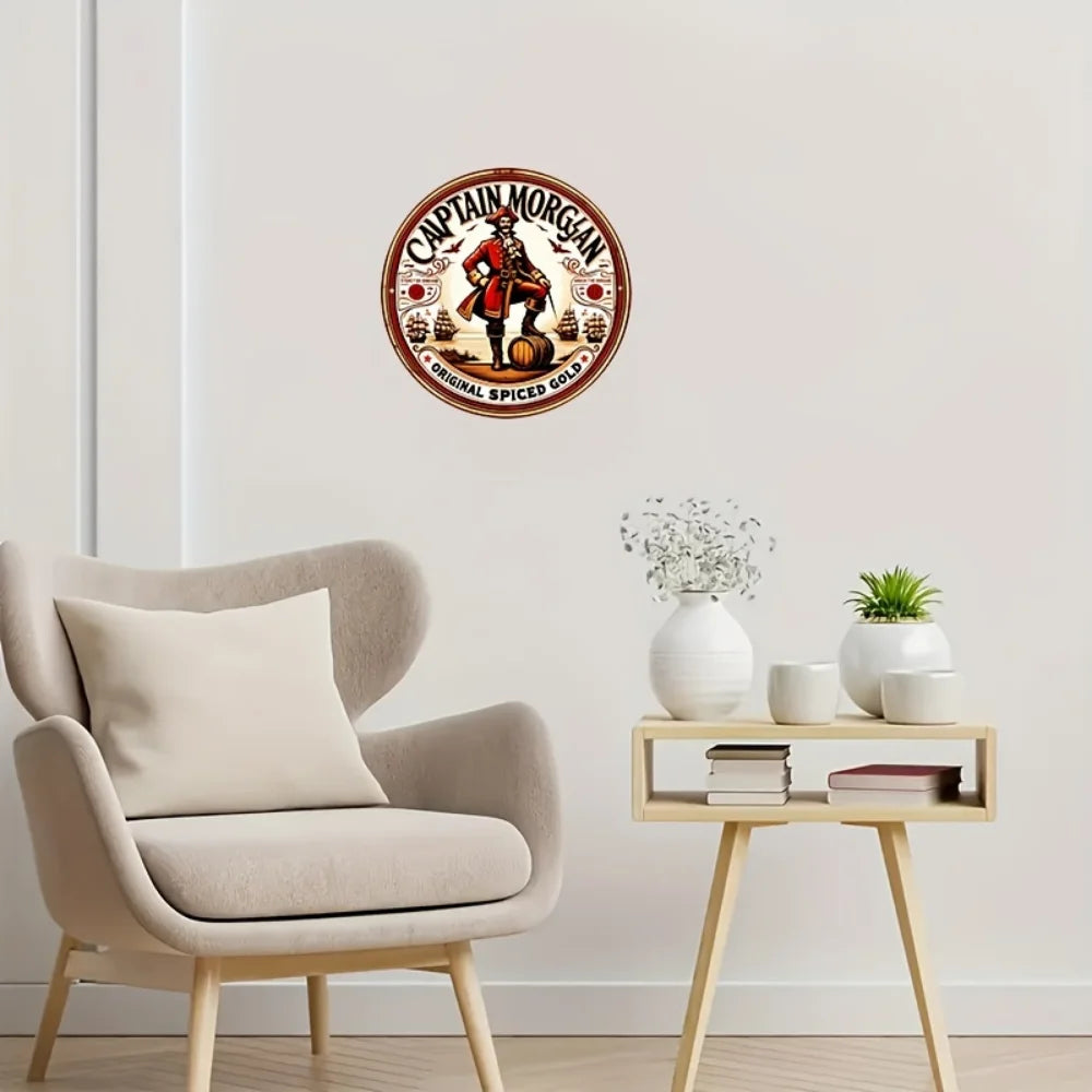 Installation de décoration murale métal sur mur extérieur