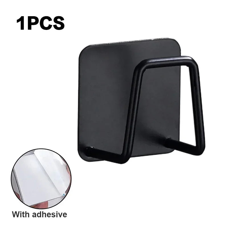 porte savon porte coupe porte serviette égouttoir adhésif acier inoxydable support séchage multiple utilisation