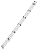 barres lumineuses led argenté blanc industriel 83cm alimentation dynamique aluminium fixations vissées