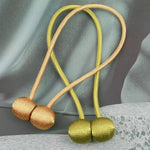 boucles rideaux moderne or argent bleu vert rose beige blanc tissé opaques