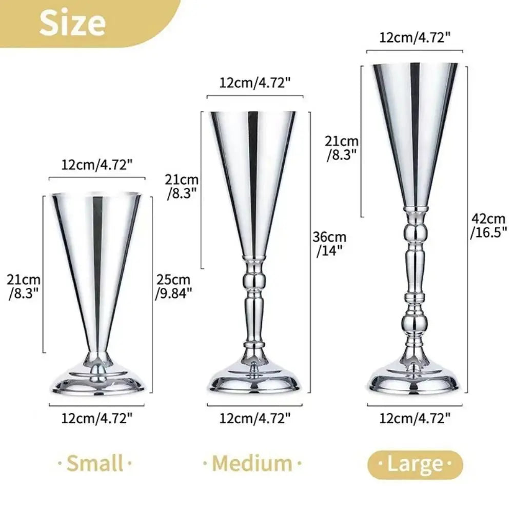 vases or classiques ronds lisses dorés grandes tailles maison decoration