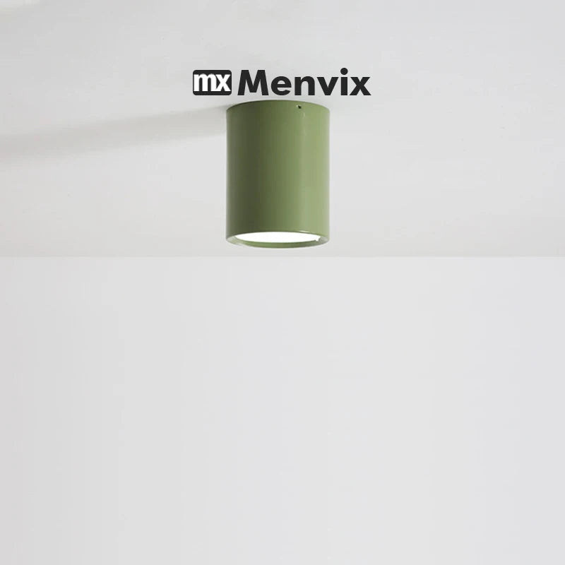 lampe moderne fer vert beige marron opacité éclairage quotidien minimaliste monté surface toucher interrupteur