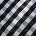taies d'oreiller plaid rayures horizontales noir blanc 45x45cm farmhouse opaques zippées incluses maison hospitalière