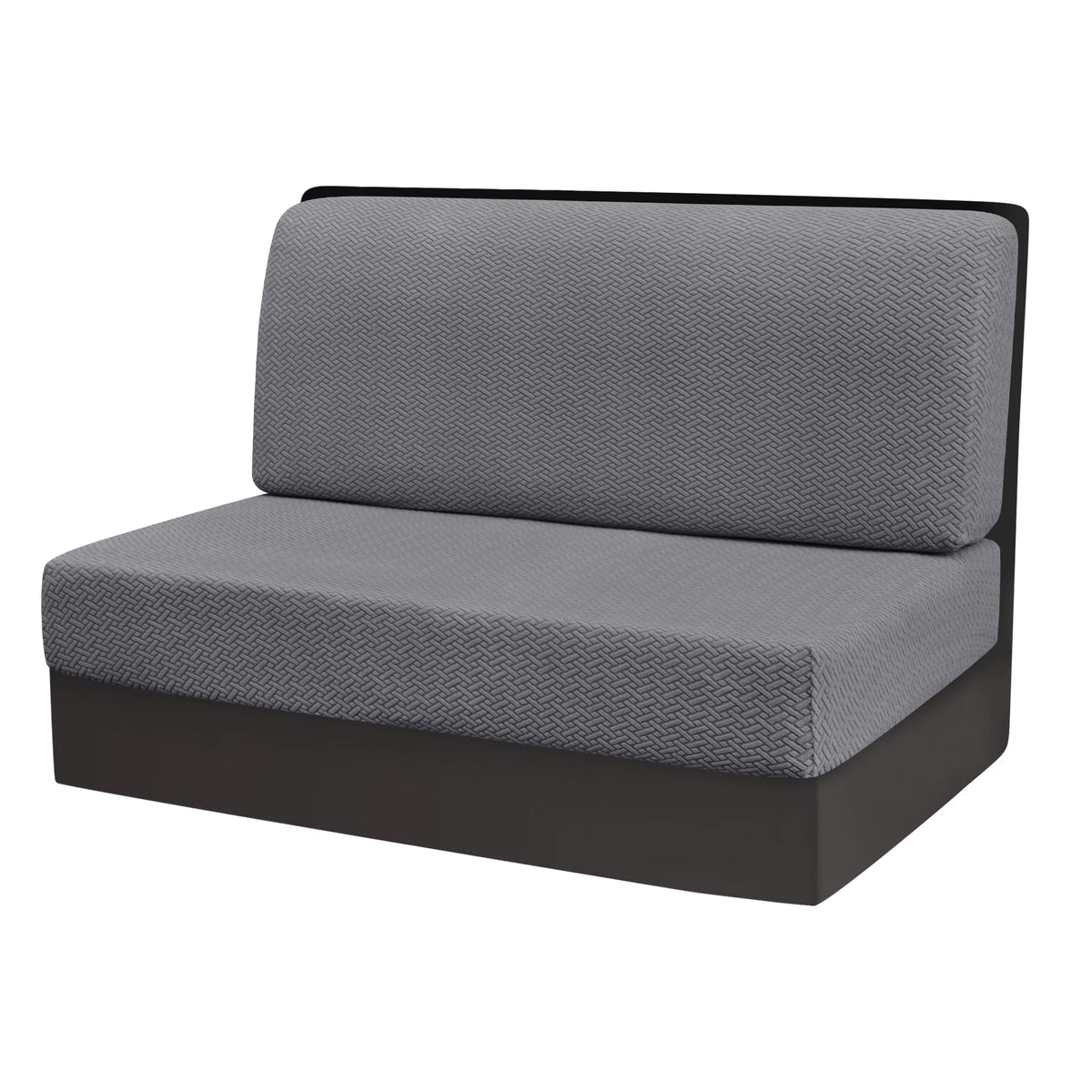 coussin banquette vert tissé motifs géométriques moderne housses extensibles polaire 100 polyestère