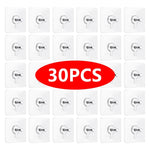 crochets muraux adhésifs transparents modernes sans perçage porte clés cadres affiches 6x6cm