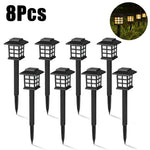 lumière solaire led moderne noire carré blanc ip65 extérieure jardin patio allée urgence