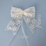 ruban dentelé motif floral blanc classique romantique décoratif 18cm translucideintérieur décoration