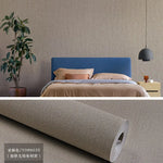 papier peint moderne minimaliste uni beige gris résistant humidité cuisine chambre salon