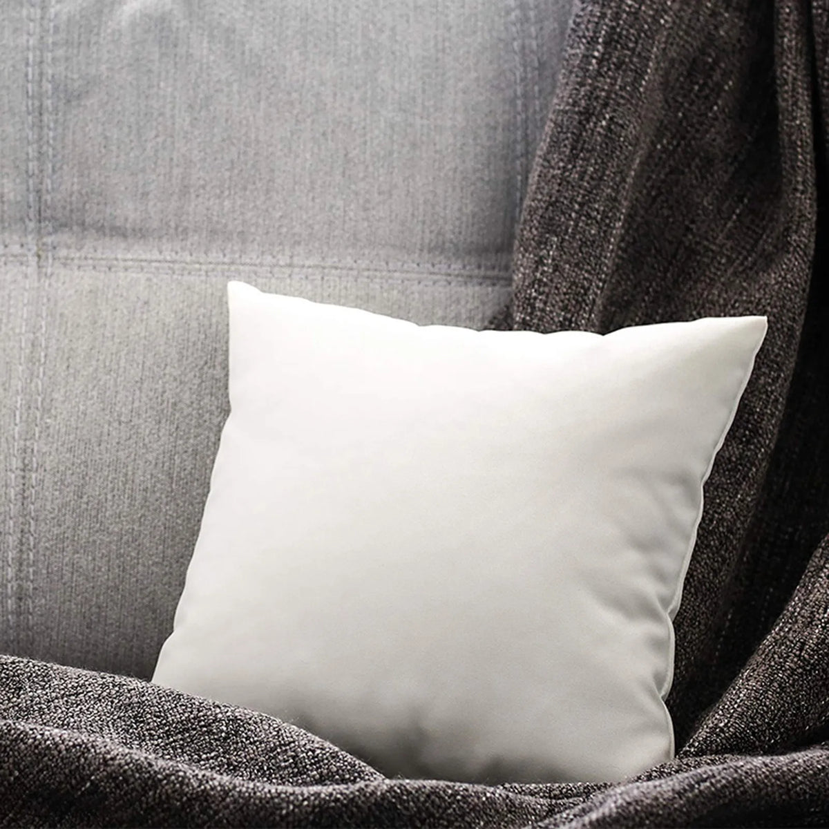 coussins mousse mémoire forme polyester blanc solides modernes voyage literie massage