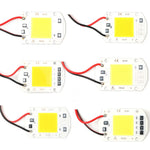 module led 20w 30w 50w blanc full spectrum adhésif câbles noirs rouges moderne éclairage