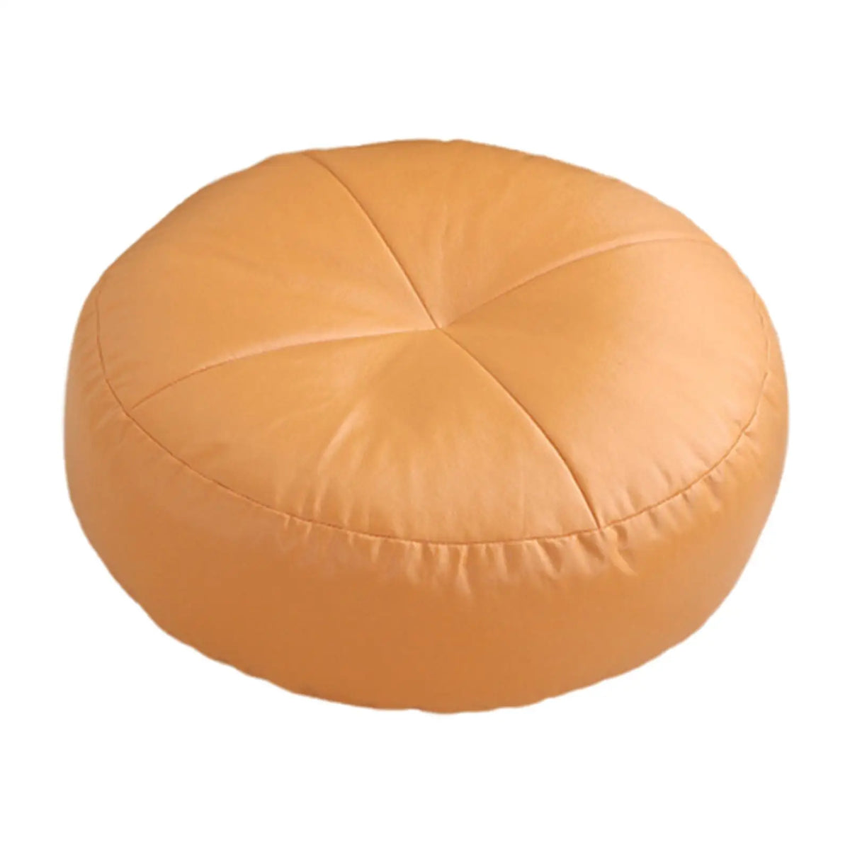 coussin sol moderne orange blanc gris jaune mousse imperméable tatami meditation salon