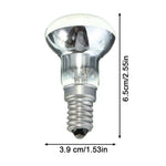 ampoule incandescence e14 transparente classique vis filament 220v 240v 60lm 249lm