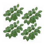 feuilles vertes artificielles soie décoration fleurs mariage intérieur extérieur branches plantes naturelles