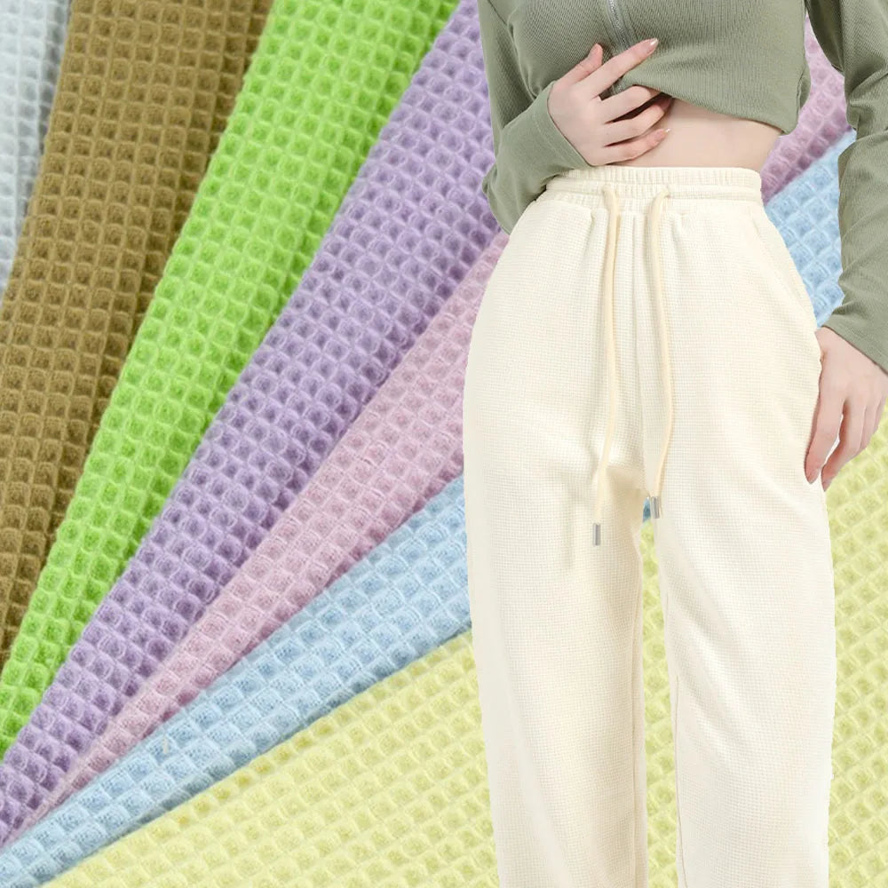 tissu coton polyester carreaux texture moderne absorbant anti déchirure serviettes sous vetements chaussons pantalon