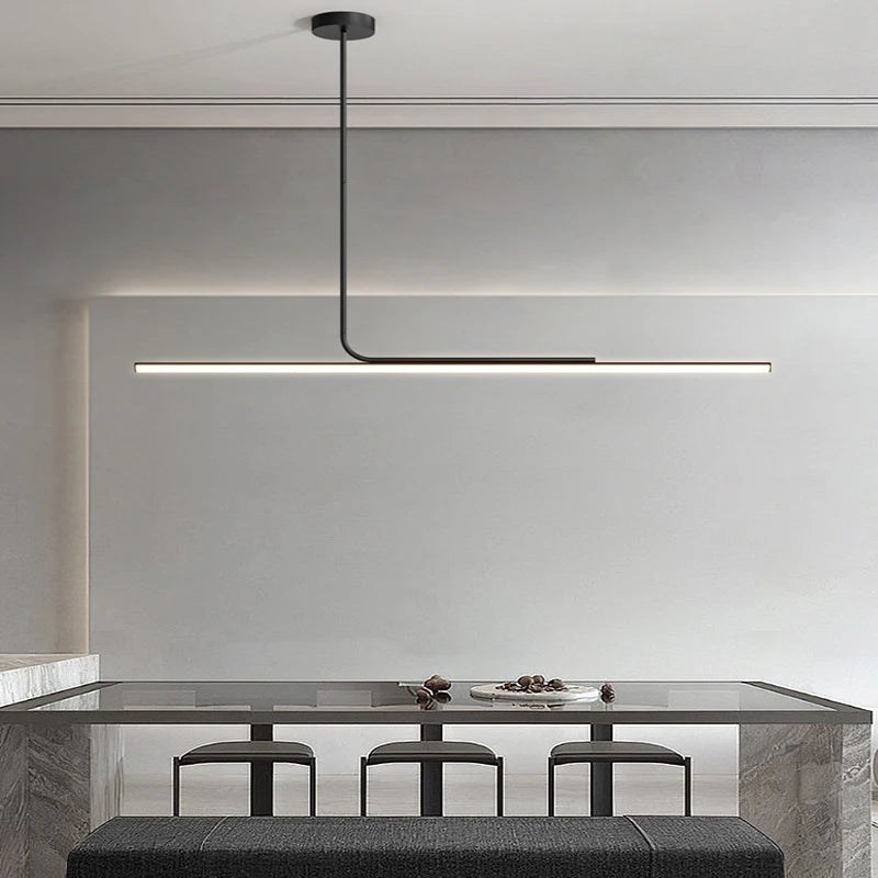 lampe suspendue moderne minimaliste noir blanc pince lampe salon restaurant chambre cuisine