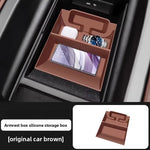 organisateur rangement voiture beige compartiments lumière texture micro perforée contemporain adhésif poignée