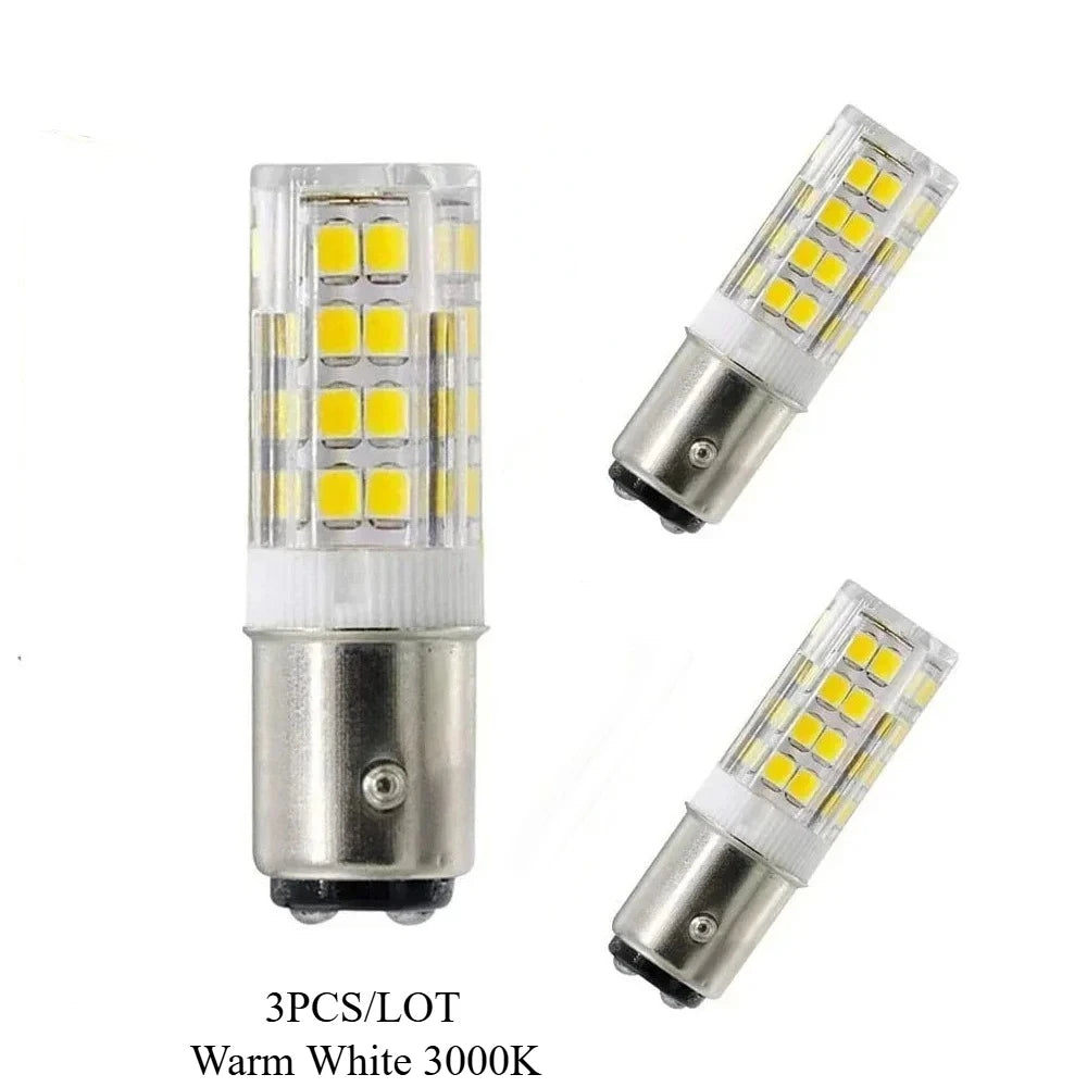 ampoule led bayonet ba15d 5w blanc chaud 3000k blanc jour 6000k moderne 52 leds