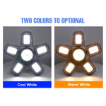 lampe led déformable noire grille hexagonale moderne e27 haute luminosité 20000h