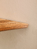 étagère murale moderne bois naturel blanc salon vis fixations multifonctionnelle respectueuse environnement