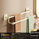 porte serviettes mural argenté moderne adhésif lisse salle bain organisation étagère murale multifonction serviettes