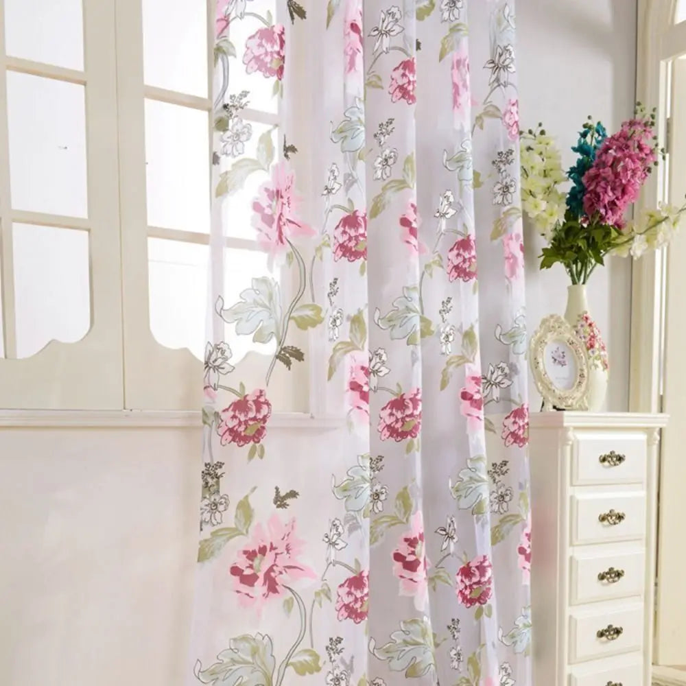 rideau voile floral violet rose jaune transparent decoratif salon chambre erotique echangiste erotique echangisme