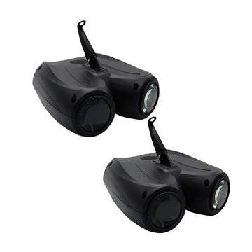 projecteur laser noir moderne clips câble alimentation éclairage scène divertissement autocontrôle son effets