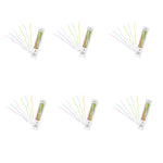 bougies flexibles bougie d'art beeswax flamme colorée violet doré rose vert blanc rayures ondulées