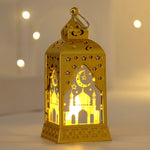 Lampe décorative islamique ornement lune étoile artisanale noire blanche İslam festivités