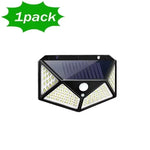 lampe solaire led 100 diodes détecteur mouvement moderne extérieure jardin noir blanc