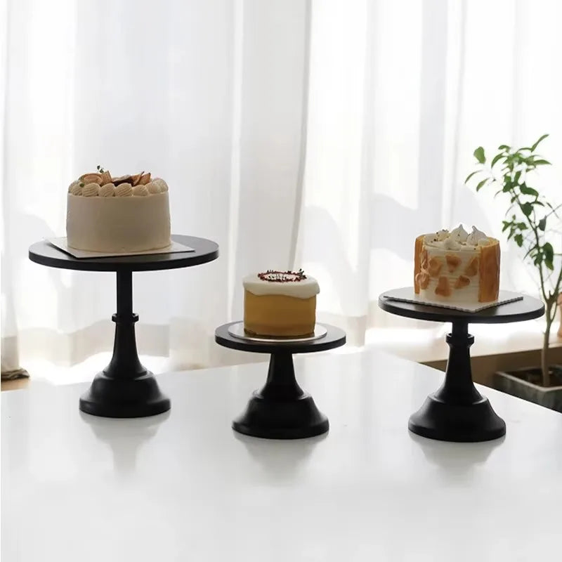 support gâteaux moderne bleu clair rose pâle blanc doré 10 12 pouces