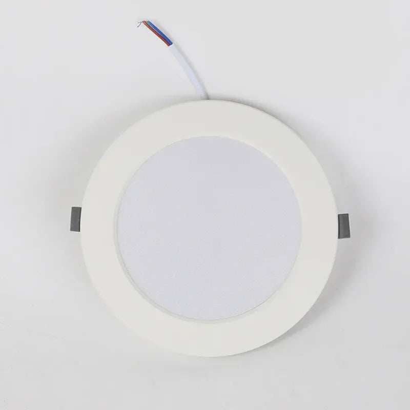 Spot LED moderne 12W 24W 5W blanc 3000K 4000K 6000K clips opacité plastique