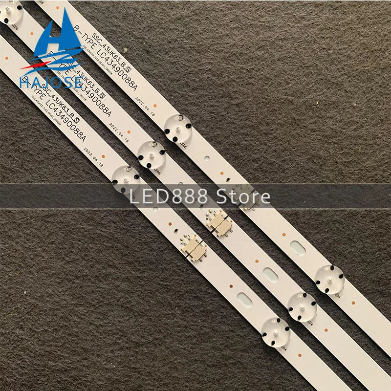 bande led led 830mm blanc bleu rétro éclairage moderne aluminium