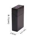 boîte bijoux noire verte blanche contemporaine respectueuse environnement pliable moderne organisation accessoires porte cartes