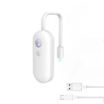 lampe toilette led veilleuse adhésive détection mouvement changement couleurs usb moderne blanc